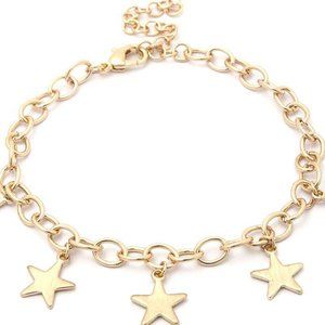 New Metal Star Charm Bracelet
